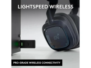 Wireless Gaming Headset, Black / Blue — Wireless Earbuds, Logitech