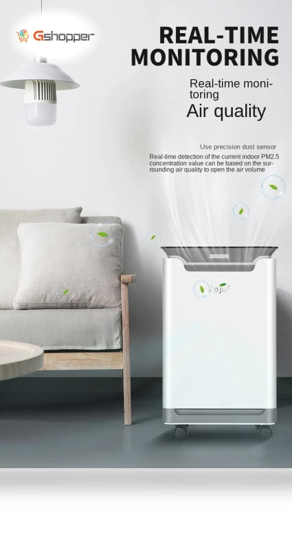 Compact Micro-Intelligent Removable Air Multi-Filter Air Purifier — Activated Carbon Air Purifiers, AoJ
