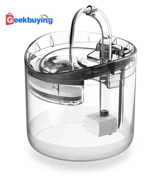 Smart Sensor Pet Water Fountain with 2 Flow Modes — Automatic Feeders, Fluffee