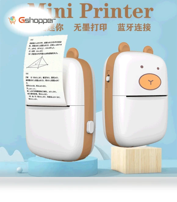 Smart Pocket Mini Printer with Bluetooth Connection — Printer Parts