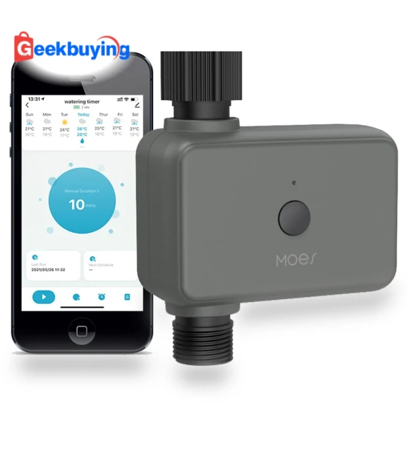 Smart Bluetooth Water Valve Timer with App Control — Controllers, MoesHouse