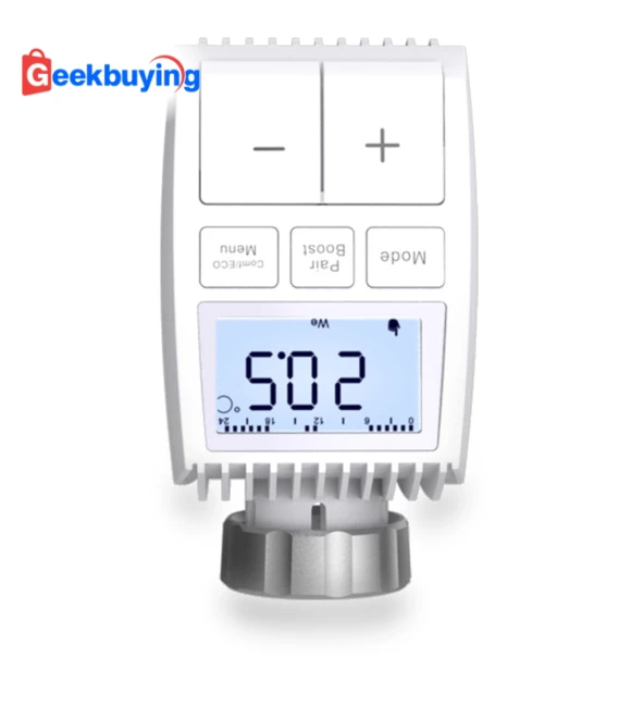 ZigBee3.0 Radiator Actuator Valve Smart Thermostat — Home Climate Control, MoesHouse