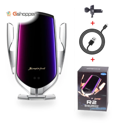 Wireless Car Phone Charger with Smart Sensory Technology — Phone Accessories