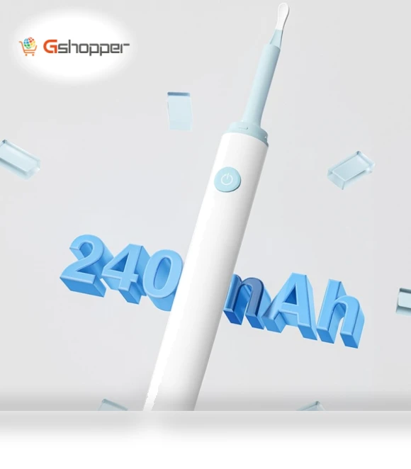 Smart Visual Ear Scoop Endoscope with WiFi — Syringes