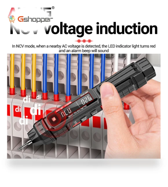 Digital Multimeter Smart Pen Type Multi-Functional Tester — Multimeters & Analyzers, ANENG