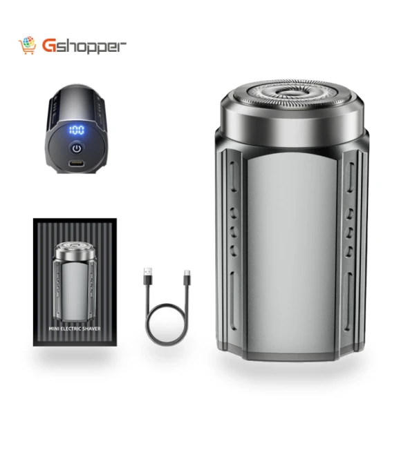 Intelligent Digital Electric Shaver — Grooming Essentials
