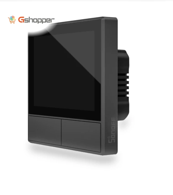 Smart Scene Wall Switch with Thermostat Display — Smart Home Hubs & Controllers, Sonoff