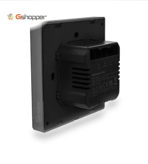 Smart Scene Wall Switch with Thermostat Display — Smart Home Hubs & Controllers, Sonoff