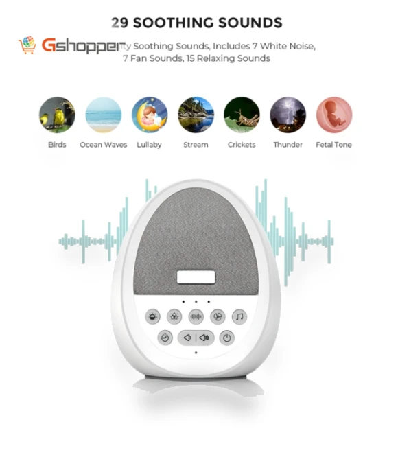 Intelligent White Noise Baby Soothing Sleep Aid Device — Sleep Soothers, HiFiD