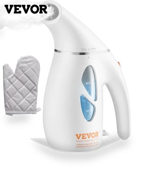 Portable Handheld Fabric Steamer 900W with Detachable Water Tank — Garment Steamers, VEVOR