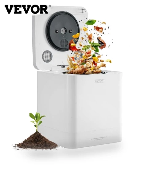 Smart Countertop Composter 5L Food Recycler — Composting Bins, VEVOR