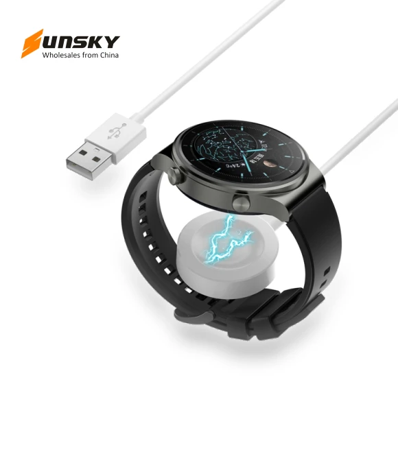 USB Interface Split Type Smart Watch Charging Cable for Huawei Watch GT5 41mm — Smartwatches, Huawei