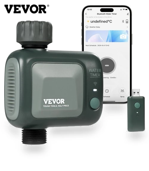 WiFi Sprinkler Timer with Voice Control — Controllers, VEVOR