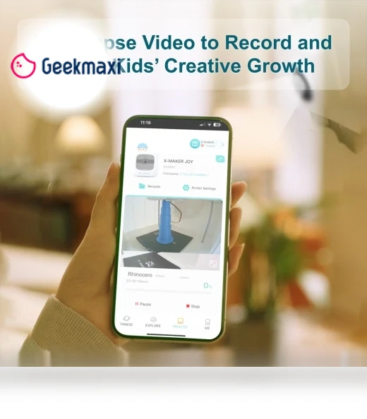 3D Printer for Kids with AI Voice Interaction, Smart App Control — Children's Corner, AOSEED