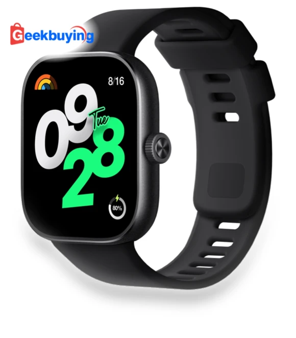 Smartwatch with AMOLED Screen, Bluetooth Calling, Health Monitoring, 150+ Sport Modes, NFC - Black — Smartwatches, Redmi
