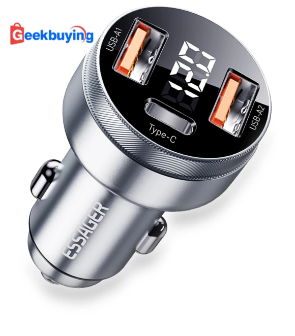 80W Car Charger — Chargers, ESSAGER