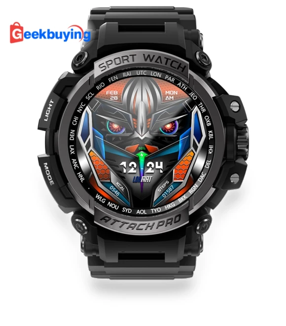 ATTACK Pro Smartwatch — Smartwatches, LOKMAT