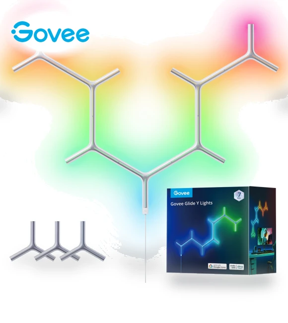Glide RGBIC Y Lights — LED Strips, Govee