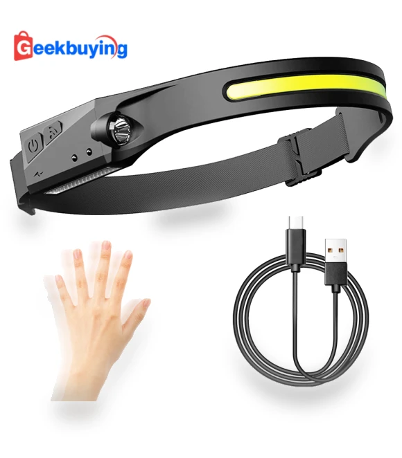 Sensor Headlight with Built-in Battery — Flashlights