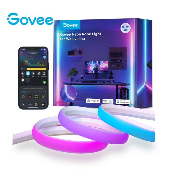 Neon Rope Lights for Wall Lining — Rope Lights, Govee