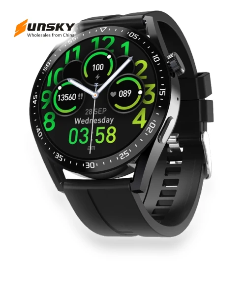 Health Monitoring Bluetooth Call Smart Watch with NFC Payment — Smartwatches