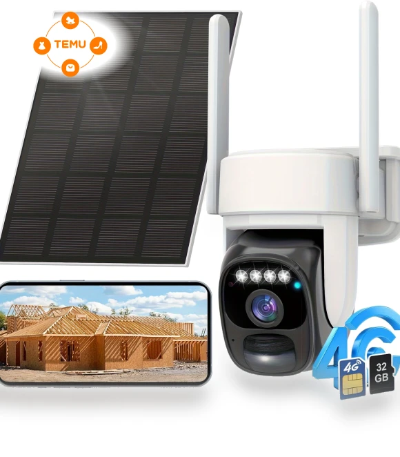 4G LTE Solar Cellular Security Camera with Local SIM & SD Card — Mobile Internet Solutions