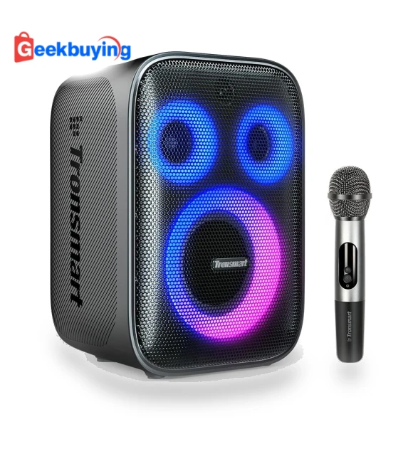 Karaoke Party Speaker with Wireless Microphone — Portable Sound Systems, Tronsmart