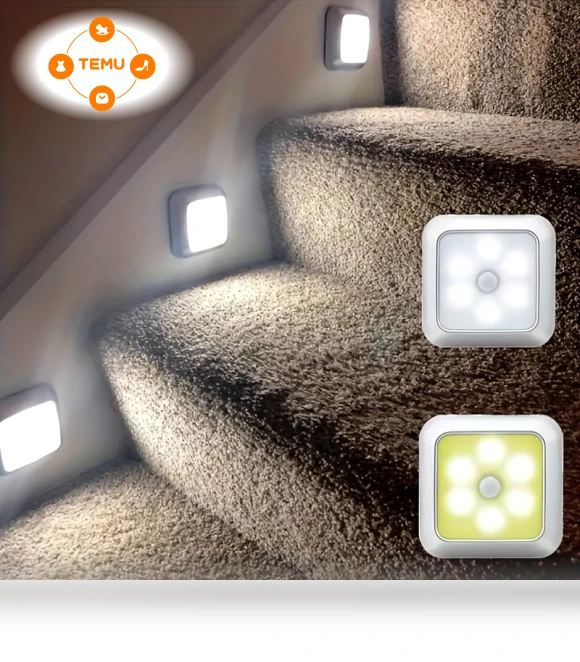 Motion Sensor Night Light for Cabinet Toilet Decor — Tap Lights