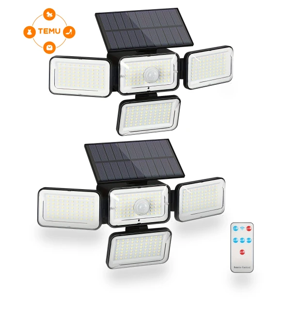 Solar Lights Outdoor Waterproof - Solar Street Lights with Motion Sensor — Outdoor Security & Flood Lighting