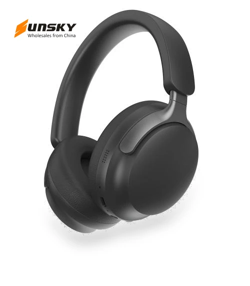 Over-Ear Active Noise Reduction Wireless Bluetooth Headset — Over-Ear Headphones, BT