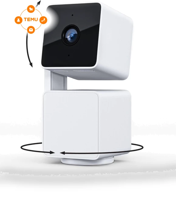 Indoor/Outdoor 1080p Pan/Tilt Wi-Fi Smart Home Security Camera with Motion Tracking — Cameras & Monitors, Wyze