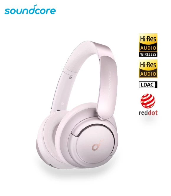 Noise-Cancelling Headphones with LDAC — In-Ear Headphones, Soundcore