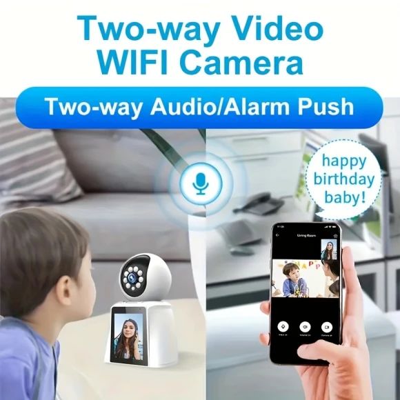 3MP WiFi Camera with 2.8 Inch Display Screen
