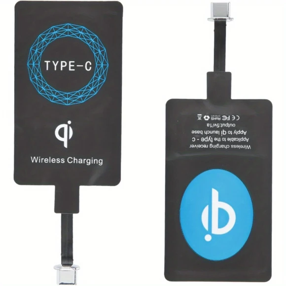 Type C Qi Adapter with Fast & Smart Charging Technology