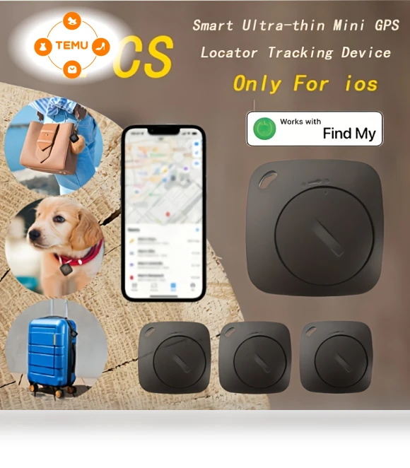 Ultra-thin Mini GPS Locator Tracking Device - Wireless Tag for iOS — Location Tracking Devices