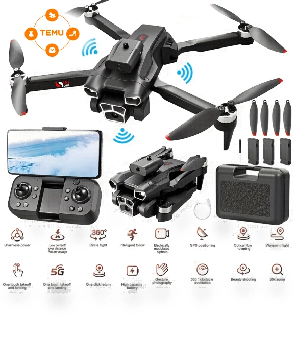 4K Camera Drone with GPS for Beginners — Drones
