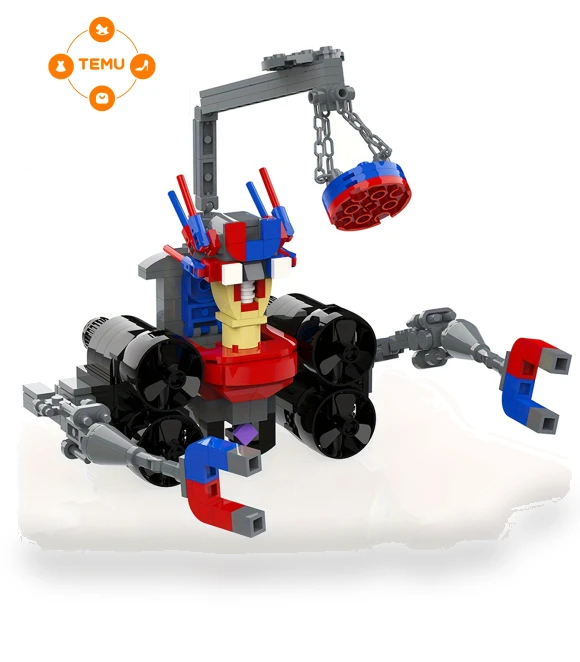 Robot Toy Set - 396pcs Intricate Building Blocks with Mechanical Features — Mechanical Construction Kits