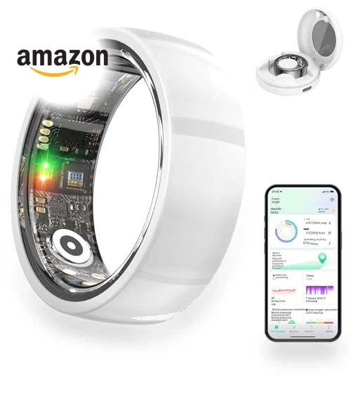 Ceramic Smart Health Ring with Sleep Tracker and Heart Rate Monitor — Smart Rings, Shenzhen Xinzhiyan Technology Co., Ltd.