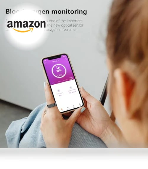 Smart Ring Fitness Tracker with Heart Rate and Blood Oxygen Monitor — Smart Rings, GenXenon