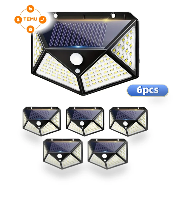 Solar Wall Light with Motion Sensor - Wireless LED Security Lights for Outdoor Use — Motion Sensors