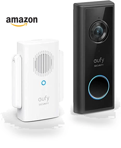 Wi-Fi Video Doorbell Kit, 1080p Resolution, 120-day Battery, No Monthly Fees — Kits, eufy