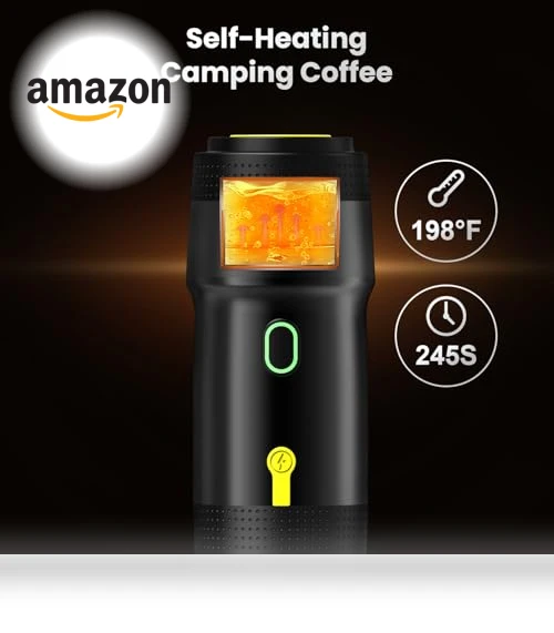 Portable Electric Espresso Machine for Camping and Travel — Coffee & Espresso Combos, AIBOKEE