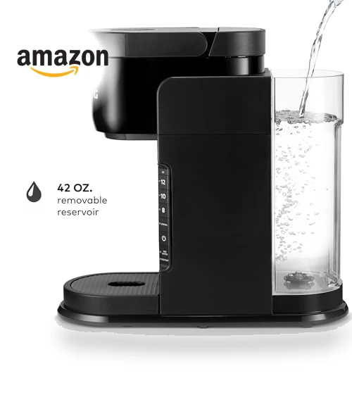 Single Serve K-Cup Pod Coffee Maker, 3 Brew Sizes, Strong Button Feature, 42oz Removable Reservoir — Single-Cup Coffee Makers, Keurig