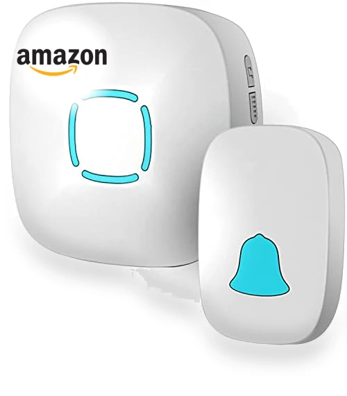 Waterproof Wireless Doorbell Chime Kit with 36 Chimes, Adjustable Volume, 1000ft Range — Kits, Lovin Product