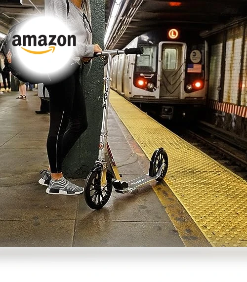 A6 Kick Scooter for Kids Ages 8+ - Extra-Tall Handlebars & Longer Deck — Push Scooters, Razor