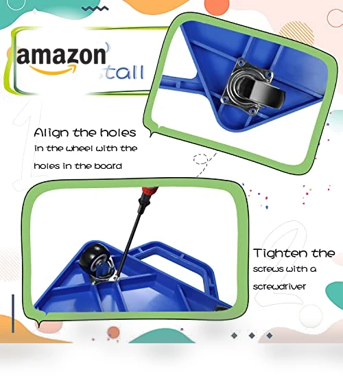 Kids Sports Scooter Board with 360-Degree Wheels and Handles — Kids' Bikes, tujol