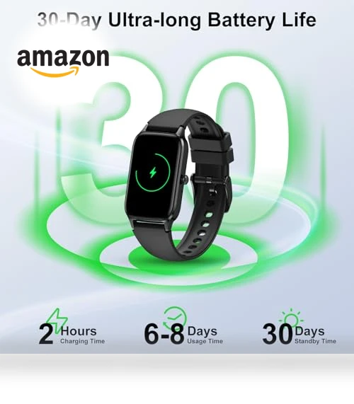 1.57" Smartwatch with Bluetooth Calls, 110+ Sport Modes, Heart Rate Monitor — Smartwatches, Dyurwa