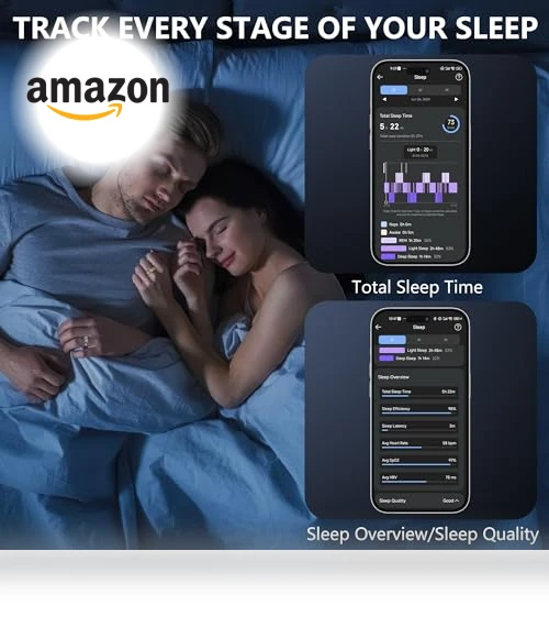 Smart Ring with Sleep & Step Tracker - Waterproof Health Ring — Smart Rings, SEEKZERO