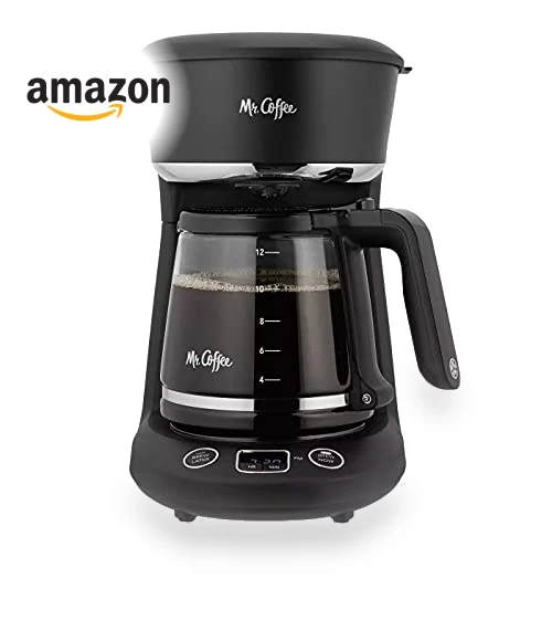 12-Cup Programmable Coffeemaker with Brew Now or Later Feature — Coffee Makers, Mr. Coffee