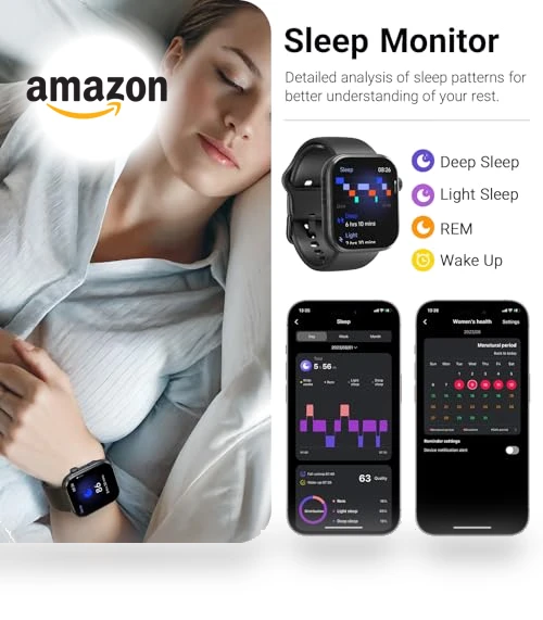AMOLED Smart Watch — Smartwatches, TOZO